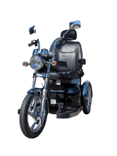 Afbeelding in Gallery-weergave laden, Een vooraanzicht van de Sportrider driewiel scootmobiel