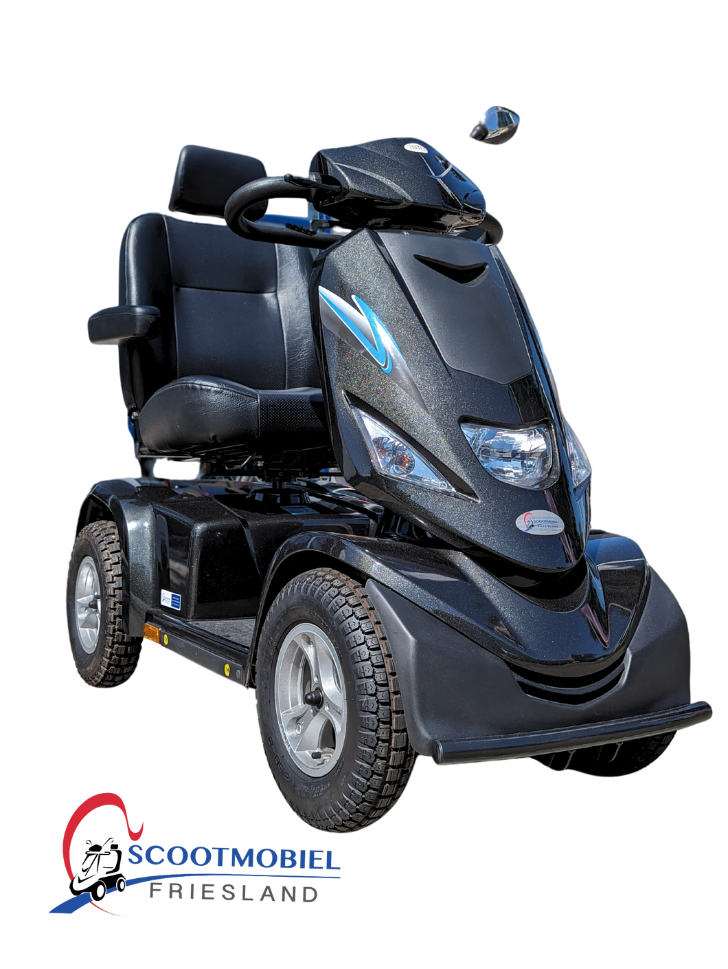 Drive ST6D scootmobiel in een antraciete uitvoering 