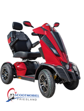 Afbeelding in Gallery-weergave laden, De Drive King Cobra is een lange en robuuste scootmobiel
