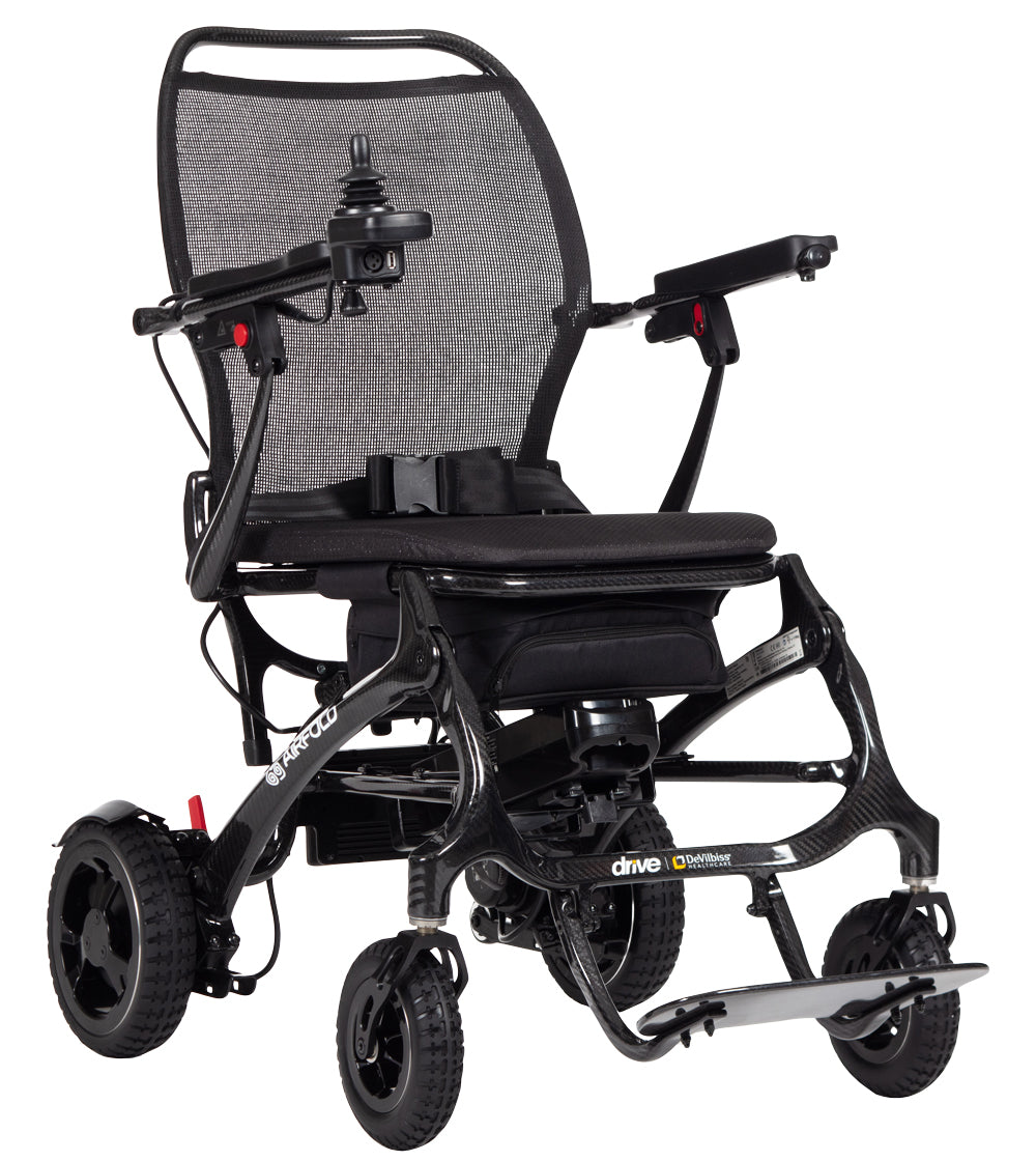 Drive Airfold - Opvouwbare - elektrische rolstoel | Carbon
