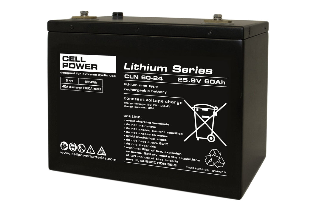 Cellpower  24V - 60AH Lithium Accu