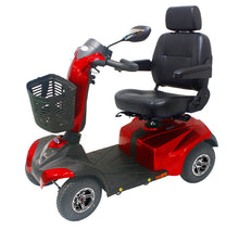 Afbeelding in Gallery-weergave laden, De zijkant van een rode ST4D scootmobiel 
